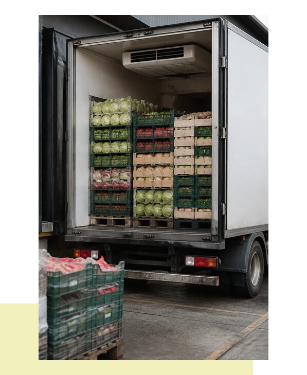 Перевозка плодоовощной продукции оптом напрямую в Екатеринбург